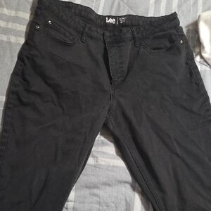 Lee Classic Black Denim Pants